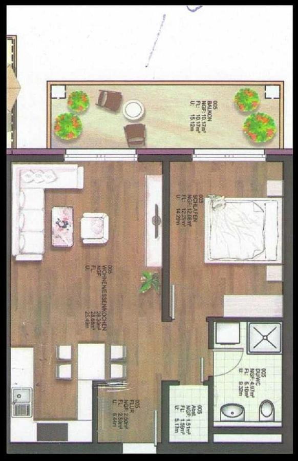 Hafenstr_27 _ Auszeit _ Apartman Zingst Szoba fotó